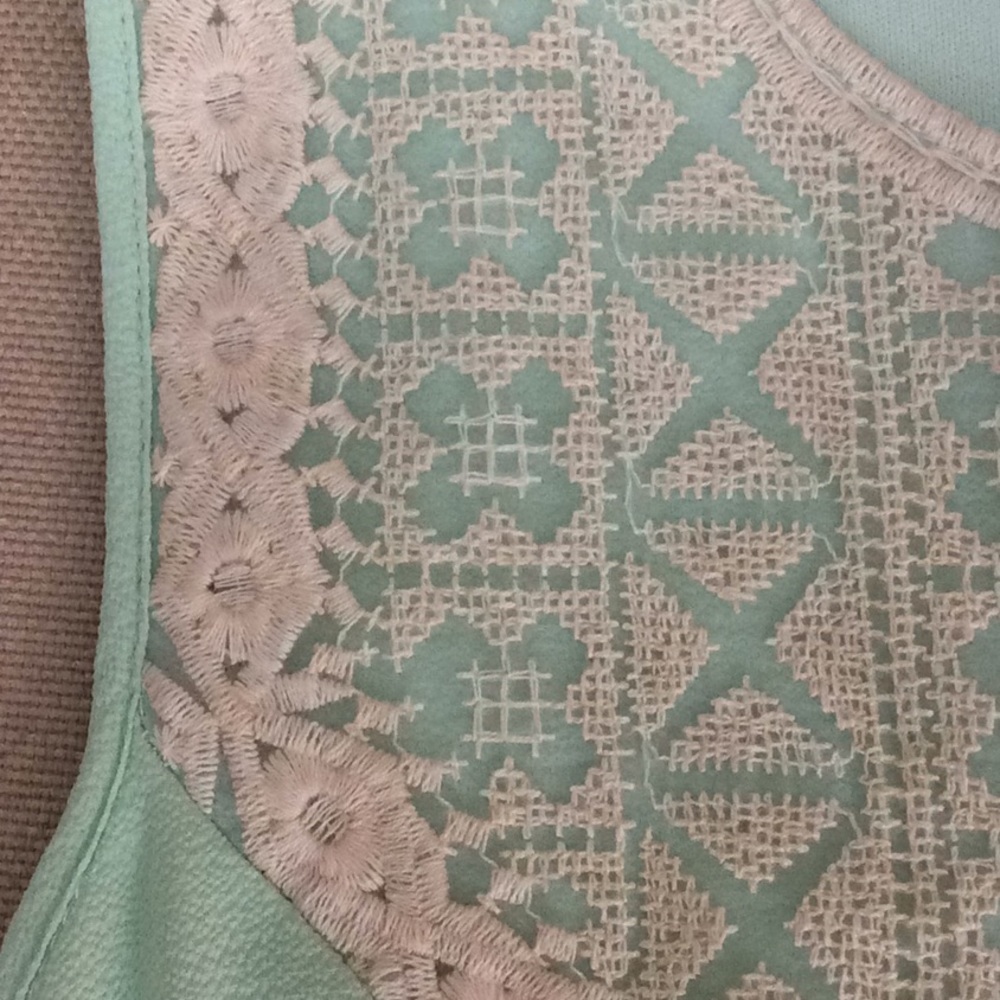 NWOT Alya green, asymmetrical dress - Picture 5 of 6